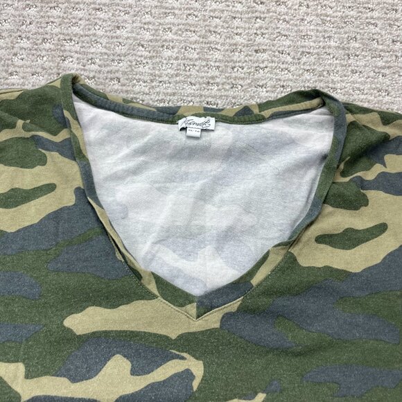 Kismet Maternity Camo T-Shirt Women Size Extra Large XL Stretch Camouflage - Picture 2 of 9